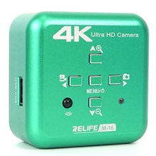 RELIFE M-16 Industrial Grade HD Electronic Camera HDMI 4K Trinocular Microscope Camera Support Photo/Video/U Disk Storage