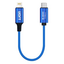 ISOFT IS-003B Lightning to Type-C Data Copy Cable Photo Video Files Transmission Cord