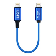 ISOFT IS-003A Data Transmission Cord Lightning to Lightning Easy Copy Data Cable for iPhone