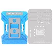 RELIFE RL-601MA A8-A15 CPU Reballing Stencil Platform for iPhone 6-13 Pro Max IC Chip Planting Tin Template Fixture