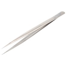 MEGA-IDEA BZ-A1 0.1mm Fine Tweezers Stainless Steel Straight Pointed Tip Tweezers Electronic Device Repair Tool