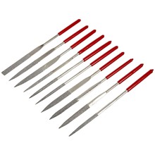 BEST 10Pcs Diamond Needle File Set Mini Hand Tools Ceramic Crafts DIY Wood Rasp File Needle Jewelry Polishing Carving Diamond File