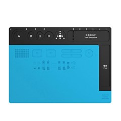 RELIFE RL-004NA Multifunctional Microscope Base Maintenance Pad Insulation Heat Resistant Silicone Soldering Mat Repair Pad