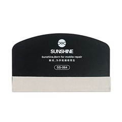 SUNSHINE SS-064B Mobile Phone Film Scraper Cellphone Front Back Film De-bubble Tool, 93x55mm