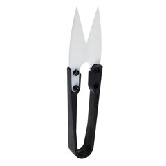 BEST U-Shape Ceramic Scissors Plastic + Metal Anti-static Scissors for Cell Phone Repair