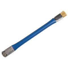 BEST Double-Head Brush Steel Wire Bristle Glue Removal Cleaning Brush Phone Repair Tool