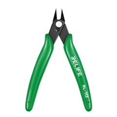 RELIFE RL-113 Precision Diagonal Cutter Handle Portable Non-Slip Skewed Scissors Mini Pliers