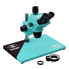 RF4 RF-6565PRO HD Trinocular Stereo Microscope 6.5X-65X Eyepiece Phone PCB Soldering Repair Optical Instrument