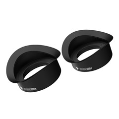 RF4 RF-EM5 2Pcs Eyepiece Cover for Trinocular Stereo Microscope Prevent Light Leaking Rubber Eye Guards Shield