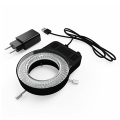 RF4 OK-8 Microscope 144 LED Ring Light Adjustable Illuminator for Repairing Electronic Industry Microscopes