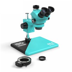 RF4 RF-7050PRO Triocular Microscope Big Base 7X-50X Continuous Zoom Microscope Mobile Phone Repair Tool