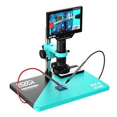 RF4 RF-50M Monocular Microscope 7X-50X HD Camera LCD Display Microscope for Phone Repairing