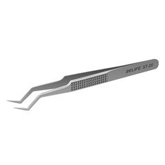 RELIFE ST-20 Chip Placement Tin Positioning Tweezers Anti-magnetic Adsorption Tweezers