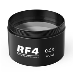 RF4 0.5X Auxiliary Objects Lens High Transmittance Stereo Zoom Microscope Barlow Lens