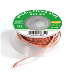 RELIFE RL-20A Tin Wire Tape Copper Welding Solder Remover BGA Repair Tool