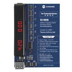 SUNSHINE SS-904B Battery Fast Charging Activation Board for Tecno / itel / Infinix Series