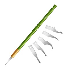 VBEST VBST-79A 5-in-1 CPU Pry Knife Kit Mobile Phone Motherboard IC Chip Glue Remove Repair Tool