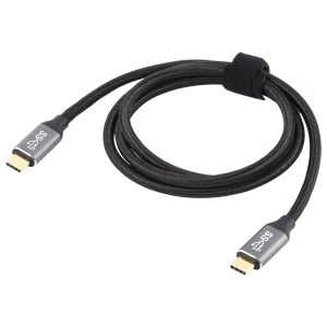 For iPhone 15 Series 1.5m Type-C to Type-C Cable Data Sync Charging Braided Cord