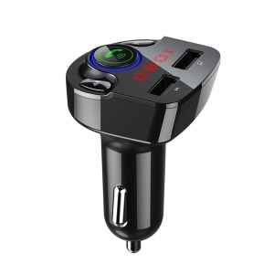 G32 MP3 Player Bluetooth-compatible V5.0 Multi-function 3.1A Dual USB Car Charger FM Transmitter