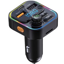 C17 PD 22.5W 4.5A Super Fast Charging Support PD 20W Bluetooth-compatible FM MP3 Player Car Charger