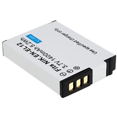 For Nikon Coolpix S9700 / S9500 / S9400 / S9300 / S9100 / S8200 / S610 / S620 / S630 / S8100 / P300 3.7V 1400mAh Camera Battery Pack Replacement Part (Encode: EN-EL12) (without Logo)