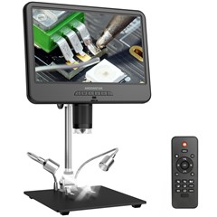 ANDONSTAR AD210 Digital Microscope 10.1-inch LCD Screen Microscope for PCB / SMD Phone Soldering Tool