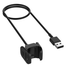 For Fitbit Charge 3/4 55cm USB Charging Cable Cord Clip Watch Charger Dock