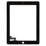 Black For iPad 2 Touch Screen Digitizer Repair Part (High Quality)