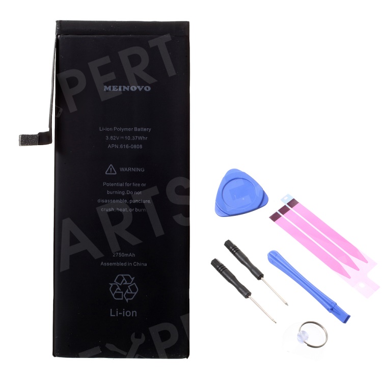 

MEINOVO 3.82V 2750mAh Li-polymer Battery + Tools + Battery Sticker for iPhone 6s Plus 5.5 inch, iPhone 6s Plus 5.5-inch