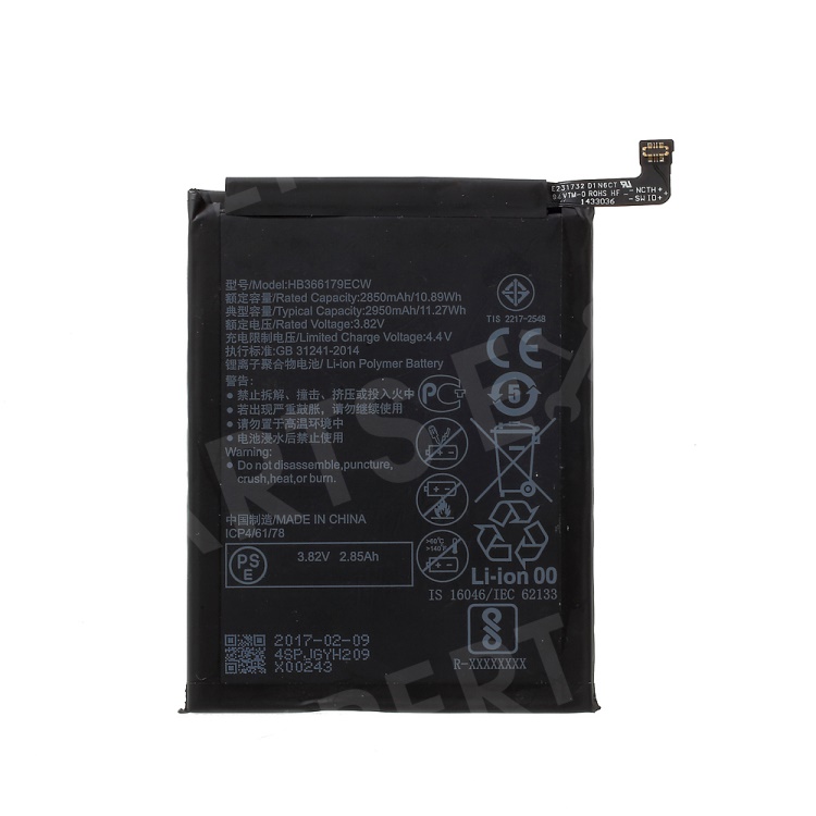 

For Huawei nova 2 OEM Battery Replacement HB366179ECW 2850mAh 3.82V, Huawei nova 2