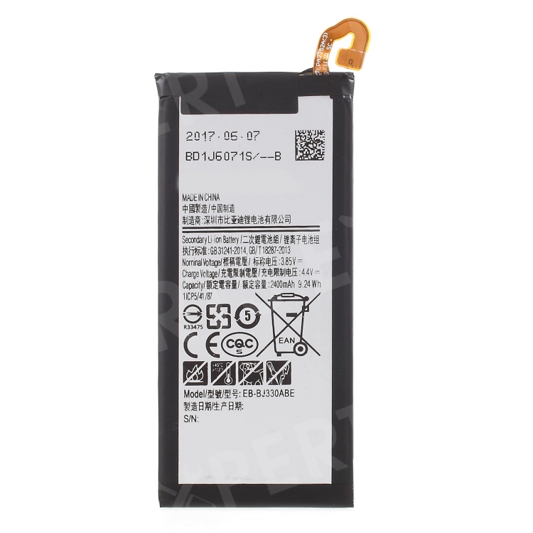 

OEM Replacement Battery 2400mAh 3.85V EB-BH330ABE for Samsung Samsung Galaxy J3 (2017)/J3 Pro (2017), Galaxy J3 (2017)