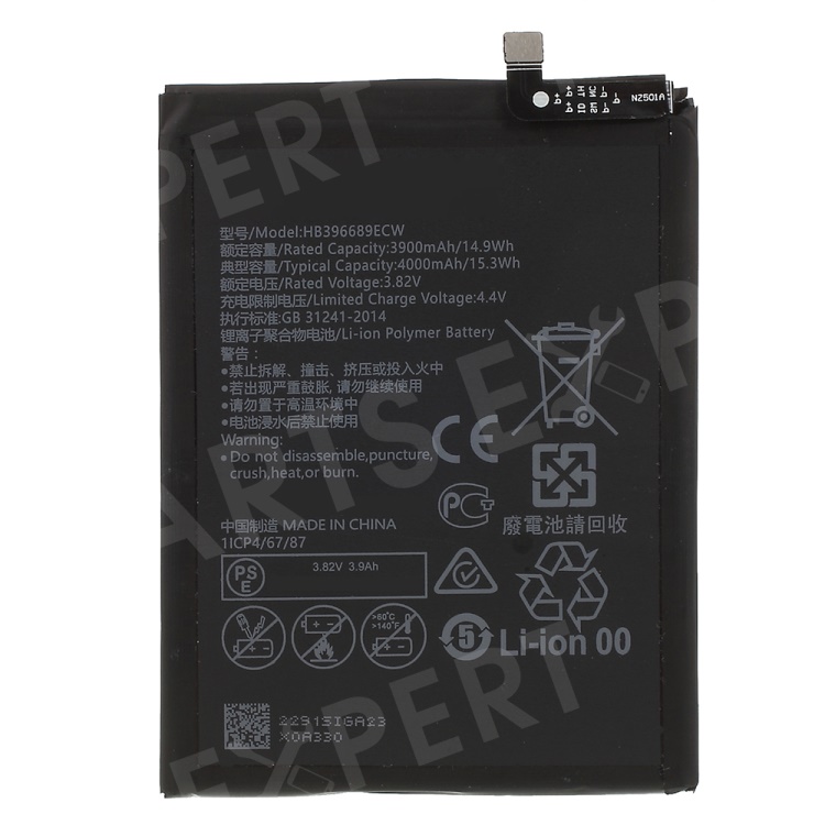 

OEM HB396689ECW 3.82V 3900mAh Battery Spare Part for Huawei Mate 9 / Mate 9 Pro, Huawei Mate 9 Pro