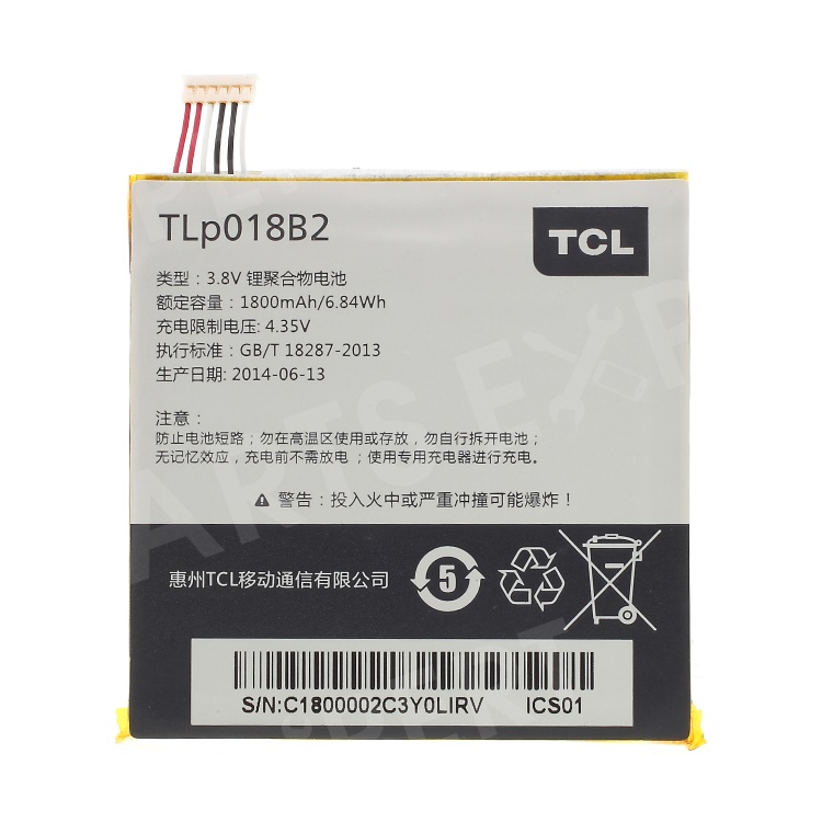 

OEM 1500mAh TLP018B2 Li-polymer Battery Replacement for Alcatel One Touch Idol OT6030 OT6030D, Alcatel One Touch Idol OT6030 OT6030D
