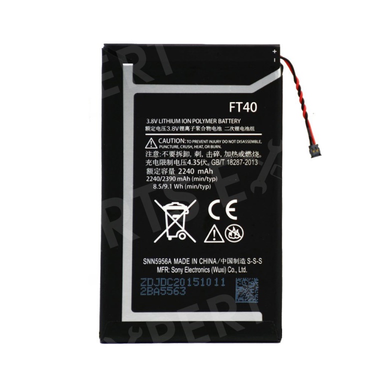 

For Motorola Moto E2 OEM FT40 Battery Replacement 2390mAh, Motorola Moto E2 XT1505 E+1