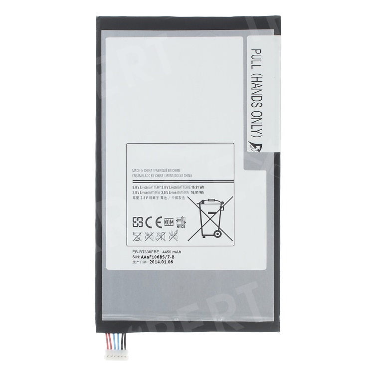 

EB-BT330FBE 4450mAh OEM Li-ion Battery for Samsung Galaxy Tab 4 8.0, Galaxy Tab 4 8.0