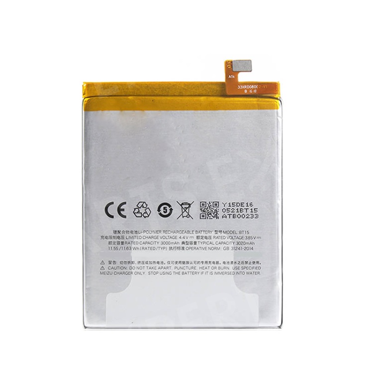 

OEM 3.85V 3020mAh BT15 Li-polymer Battery for Meizu m3s, Meizu m3s