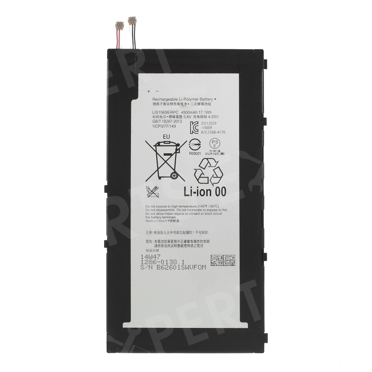 

4500mAh OEM Li-polymer Battery Repair Part for Sony Xperia Z3 Tablet Compact, Other Sony Models
