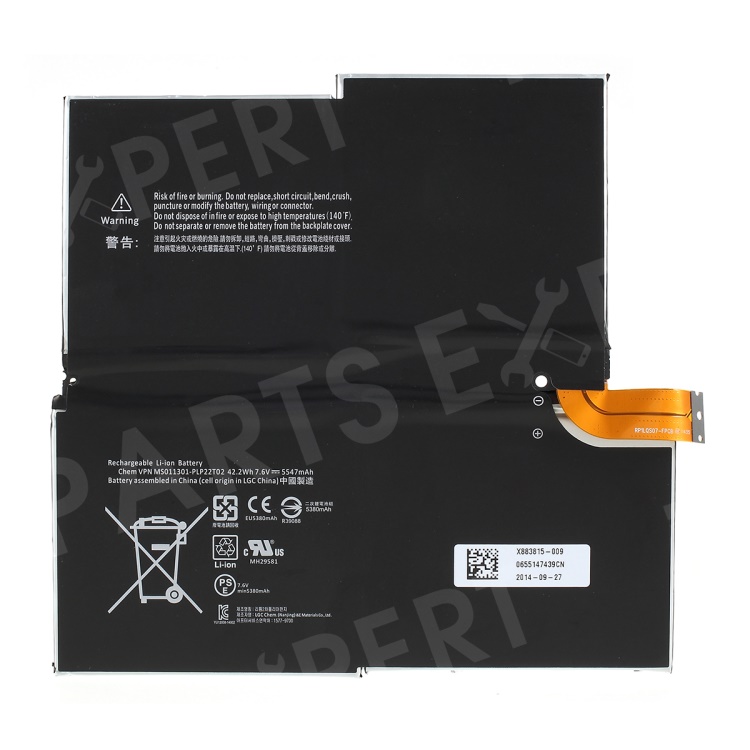 

OEM G3HTA005H 5547mAh Li-polymer Battery for Microsoft Surface Pro 3, Microsoft Surface Pro 3