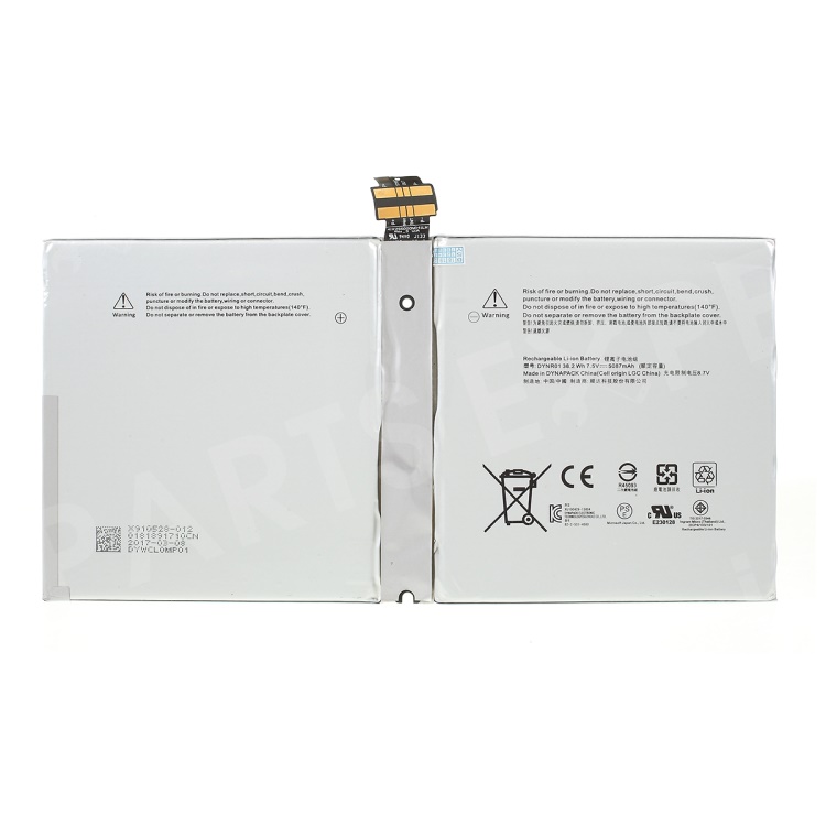 

OEM G3HTA027H 5087mAh Li-polymer Battery for Microsoft Surface Pro 4 (12.3-inch), Microsoft Surface Pro 4