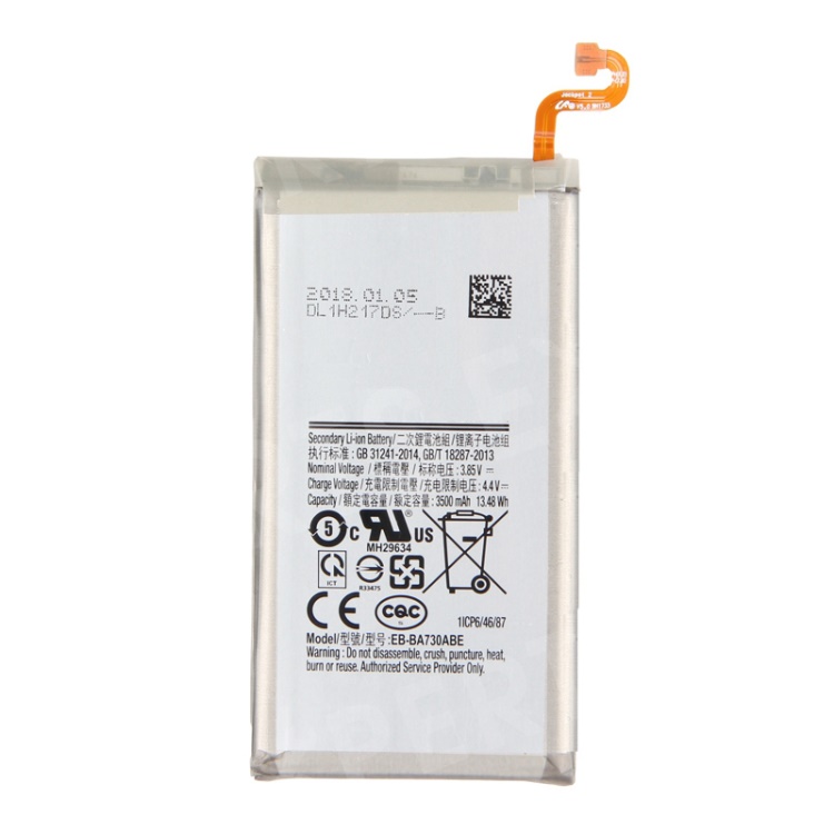 

OEM EB-BA730ABE 3.85V 3500mAh Li-polymer Battery for Samsung Galaxy A8+ (2018) A730, Galaxy A8+ (2018)