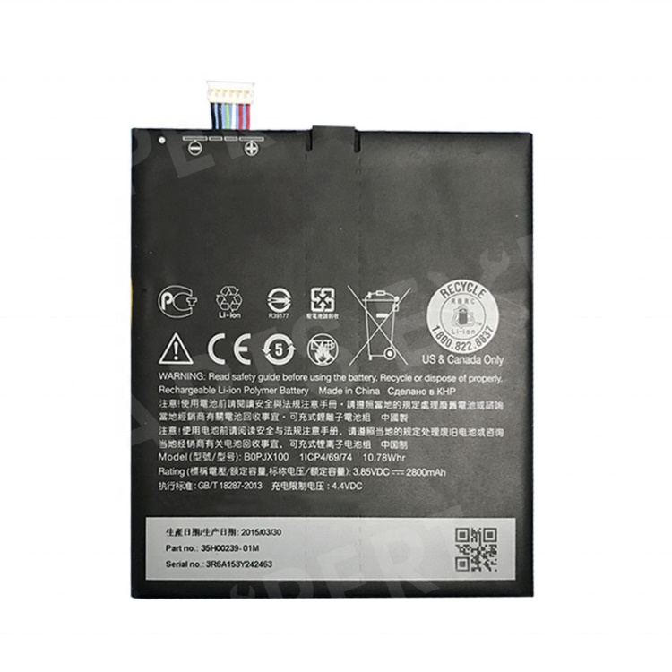

OEM BOPJX100 2800mAh 3.85V Li-ion Battery Replacement for HTC One E9, Other HTC Models