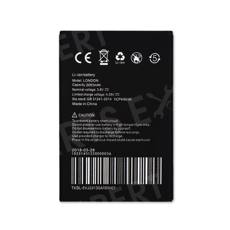 

3.8V 2050mAh Li-ion Battery for UMI London, UMI London