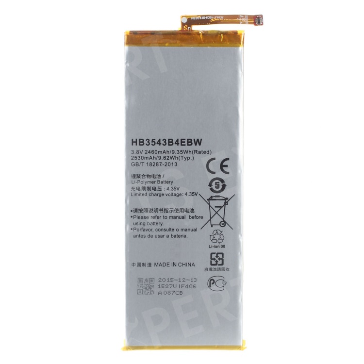

OEM HB3543B4EBW 2460mAh Battery for Huawei Ascend P7, Huawei Ascend P7