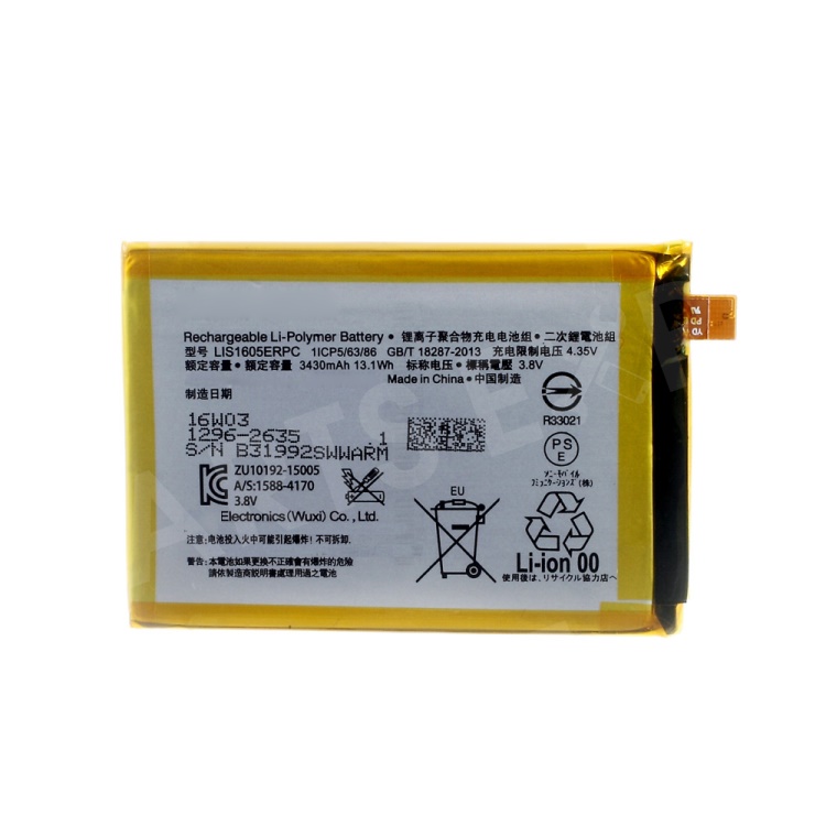 

OEM LIS1605ERPC 3430mAh Li-polymer Battery for Sony Xperia Z5 Premium E6883 E6833, Xperia Z5 Premium