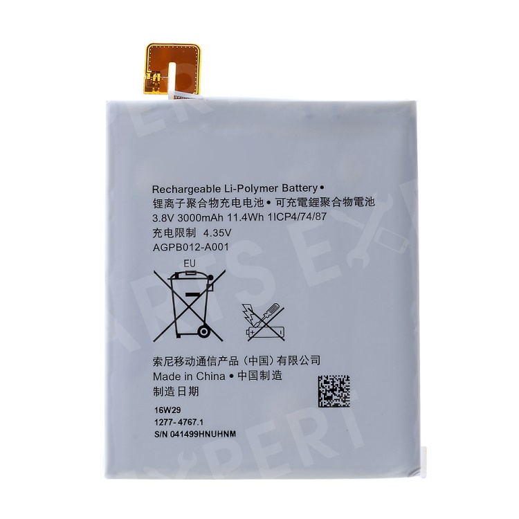 

OEM SONY 3000mAh Li-Polymer Battery for Sony Xperia T2 Ultra D5303 D5306, Xperia T2 Ultra