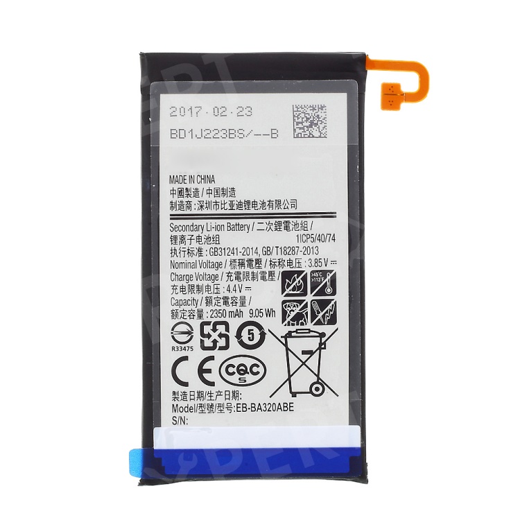 

OEM EB-BA320ABE 2350mAh Li-ion Battery Replacement for Samsung Galaxy A3 (2017), Galaxy A3 (2017)