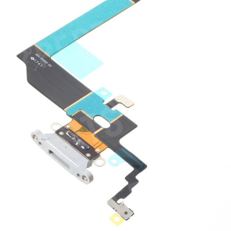Charging Port Flex Cable With Microphone For IPhone 8 / SE 2020 – White