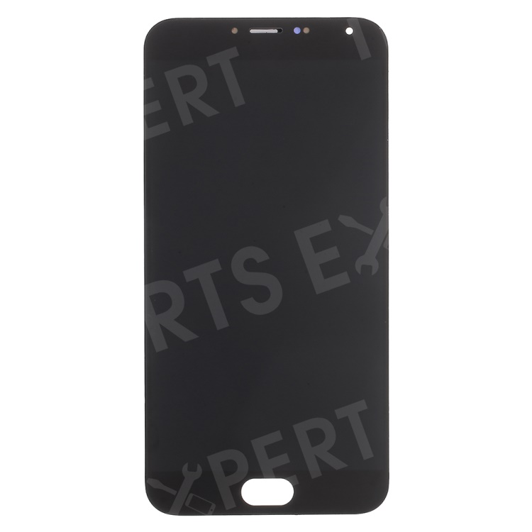 

For Meizu MX5 OEM LCD Screen and Digitizer Assembly + Frame - Black, MX5