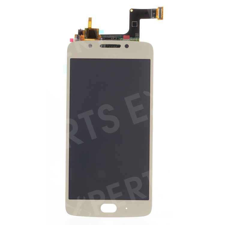 

OEM LCD Screen and Digitizer Assembly Replacement Part for Motorola Moto G5 - Gold Color, Motorola Moto G5