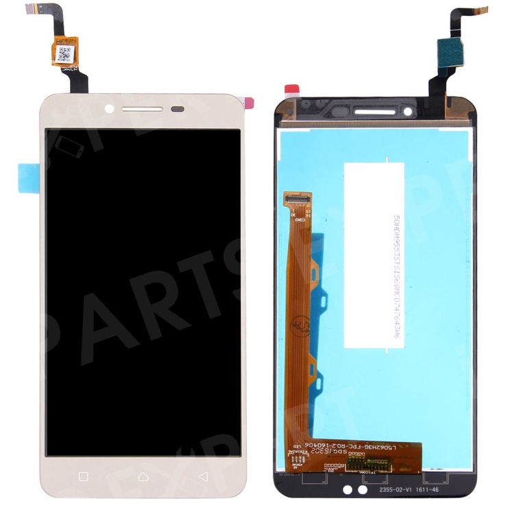 

OEM LCD Screen and Digitizer Assembly Part Replacement for Lenovo Vibe K5 A6020 - Gold, Lenovo Vibe K5